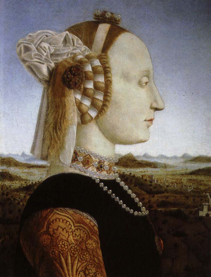 battista sforza.hustru till federico da montefeltro